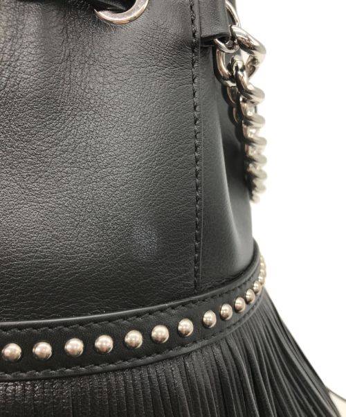 J&M DAVIDSON（ジェイ＆エム デヴィッドソン）J&M DAVIDSON (ジェイ＆エム デヴィッドソン) カーニバル ミディアム フリンジ ショルダーバッグ ブラックの古着・服飾アイテム