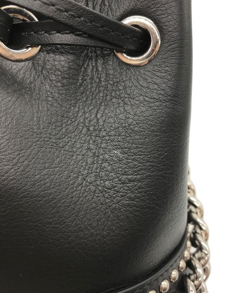 J&M DAVIDSON（ジェイ＆エム デヴィッドソン）J&M DAVIDSON (ジェイ＆エム デヴィッドソン) カーニバル ミディアム フリンジ ショルダーバッグ ブラックの古着・服飾アイテム