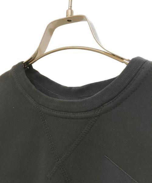 N°21（ヌメロヴェントゥーノ）N°21 (ヌメロヴェントゥーノ) バックオープンスウェット ブラック サイズ:38の古着・服飾アイテム