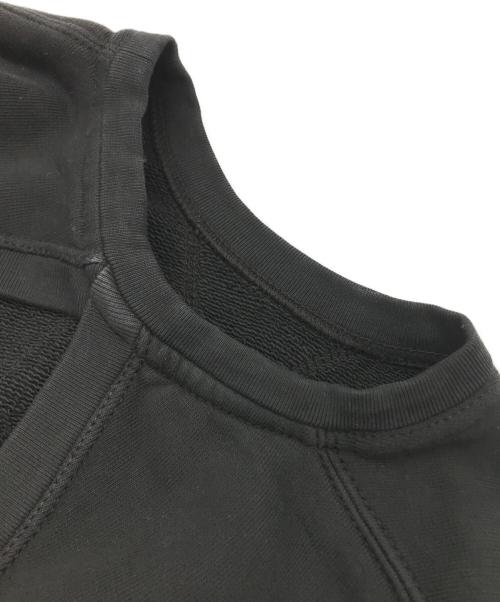 N°21（ヌメロヴェントゥーノ）N°21 (ヌメロヴェントゥーノ) バックオープンスウェット ブラック サイズ:38の古着・服飾アイテム