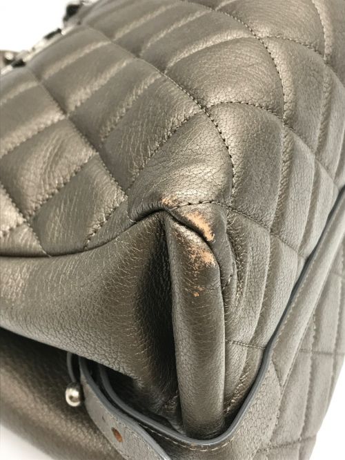 CHANEL（シャネル）CHANEL (シャネル) チェーントートバッグ グレー サイズ:-の古着・服飾アイテム