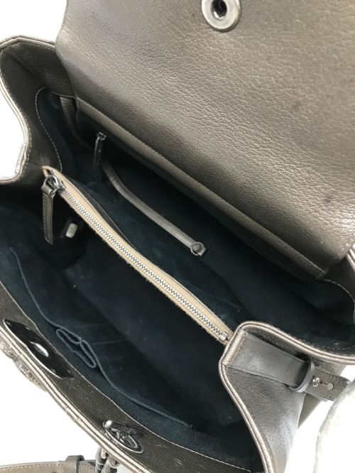 CHANEL（シャネル）CHANEL (シャネル) チェーントートバッグ グレー サイズ:-の古着・服飾アイテム