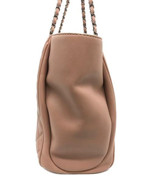 CHANEL（シャネル）CHANEL (シャネル) チェーントートバッグ ピンク サイズ:-の古着・服飾アイテム