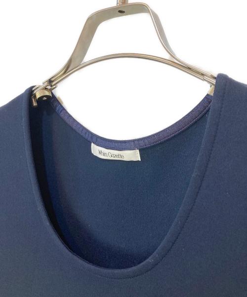 Whim Gazette（ウィムガゼット）Whim Gazette (ウィムガゼット) ダンボールワンピース ネイビー サイズ:Fの古着・服飾アイテム