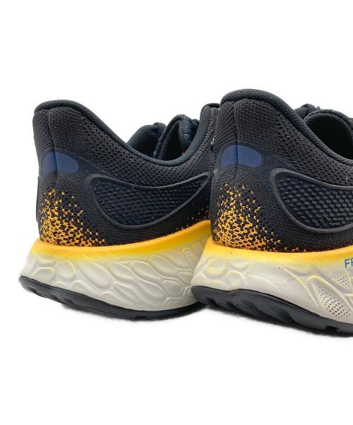 NEW BALANCE（ニューバランス）NEW BALANCE (ニューバランス) NEW BALANCE M108012D ランニングシューズ ブラック×オレンジ サイズ:US10の古着・服飾アイテム