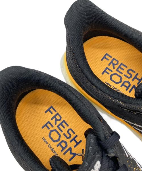 NEW BALANCE（ニューバランス）NEW BALANCE (ニューバランス) NEW BALANCE M108012D ランニングシューズ ブラック×オレンジ サイズ:US10の古着・服飾アイテム