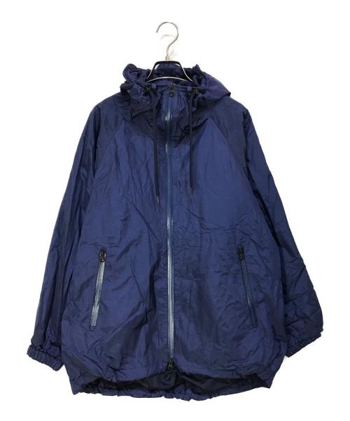 MUSE de Deuxieme Classe（ミューズ ドゥーズィエム クラス）MUSE de Deuxieme Classe (ミューズ ドゥーズィエム クラス) ナイロンフードブルゾン ネイビー サイズ:Fの古着・服飾アイテム