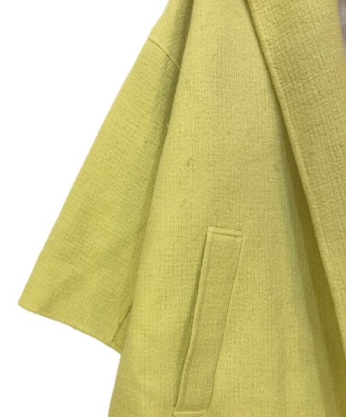 STUNNING LURE（スタニングルアー）STUNNING LURE (スタニングルアー) ステンカラーオーバーコート イエロー サイズ:1の古着・服飾アイテム