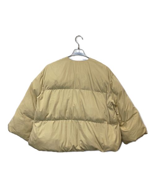 ETRE TOKYO（エトレトウキョウ）ETRE TOKYO (エトレトウキョウ) ワイドストールパディングコート イエロー サイズ:Sの古着・服飾アイテム