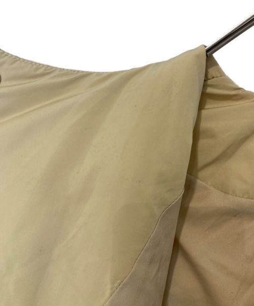 ETRE TOKYO（エトレトウキョウ）ETRE TOKYO (エトレトウキョウ) ワイドストールパディングコート イエロー サイズ:Sの古着・服飾アイテム