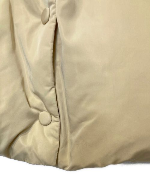 ETRE TOKYO（エトレトウキョウ）ETRE TOKYO (エトレトウキョウ) ワイドストールパディングコート イエロー サイズ:Sの古着・服飾アイテム