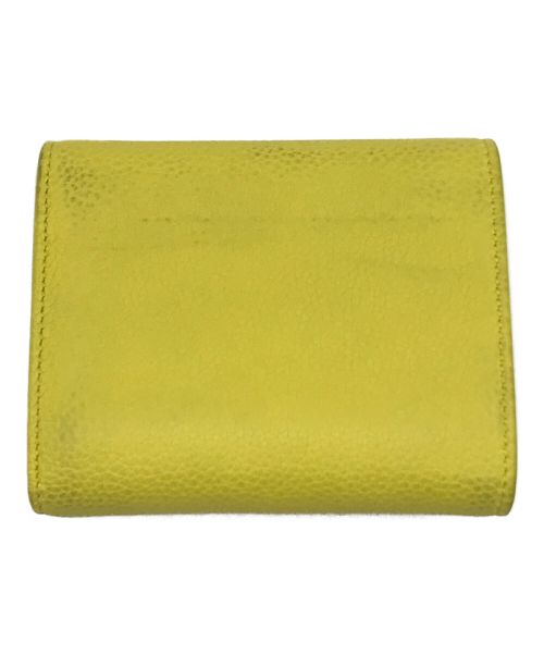 CELINE（セリーヌ）CELINE (セリーヌ) 3つ折り財布 イエロー サイズ:-の古着・服飾アイテム