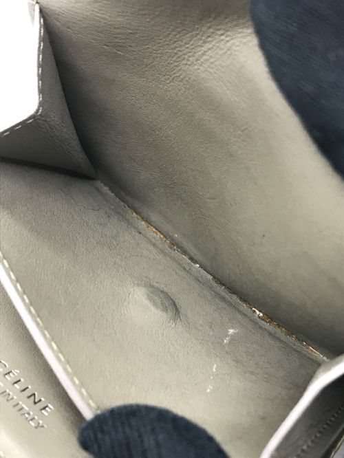 CELINE（セリーヌ）CELINE (セリーヌ) 3つ折り財布 イエロー サイズ:-の古着・服飾アイテム