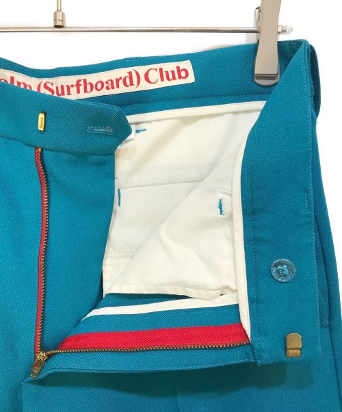 Stockholm Surfboard Club（ストックホルム サーフボード クラブ）Stockholm Surfboard Club (ストックホルム サーフボード クラブ) Sune Trousers グリーン サイズ:48の古着・服飾アイテム