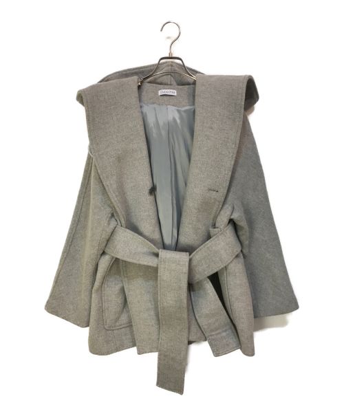 Gypsohila（ジプソフィア）Gypsohila (ジプソフィア) Short Opera Coat グレー サイズ:-の古着・服飾アイテム