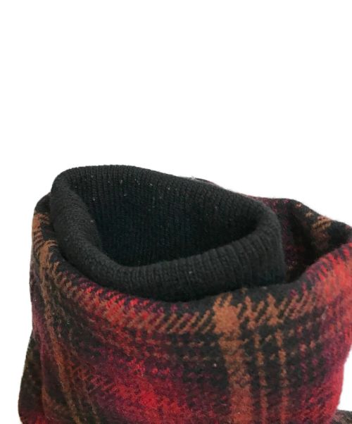 GUCCI（グッチ）GUCCI (グッチ) oversized padded coat ブルー×レッド サイズ:48の古着・服飾アイテム