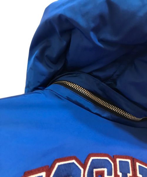 GUCCI（グッチ）GUCCI (グッチ) oversized padded coat ブルー×レッド サイズ:48の古着・服飾アイテム