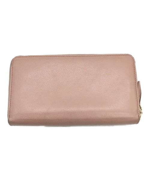GUCCI（グッチ）GUCCI (グッチ) インターロッキング ソーホー ラウンド 長財布 ピンク サイズ:-の古着・服飾アイテム