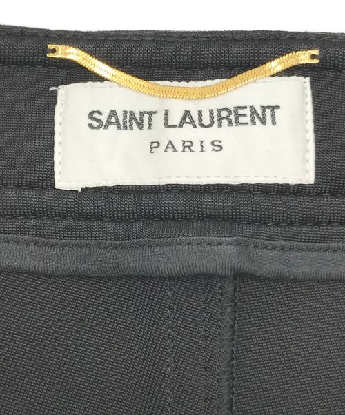 Saint Laurent Paris（サンローランパリ）Saint Laurent Paris (サンローランパリ) スリムパンツ ブラック サイズ:155/60Yの古着・服飾アイテム