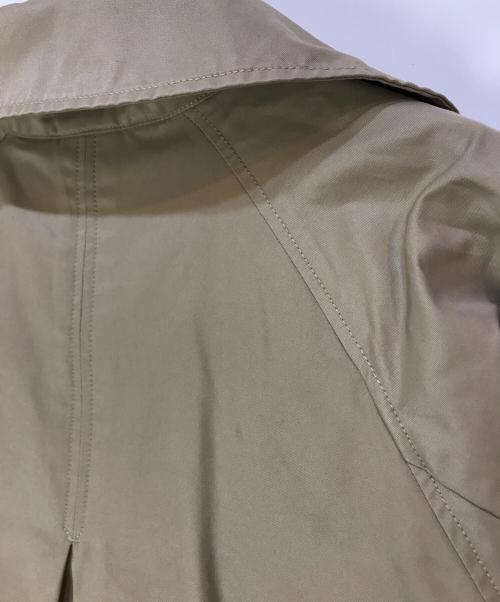 NOMBRE IMPAIR（ノンブルアンペール）NOMBRE IMPAIR (ノンブルアンペール) 撥水シャンブレーツイル ミドル丈コート ブラウン サイズ:Fの古着・服飾アイテム