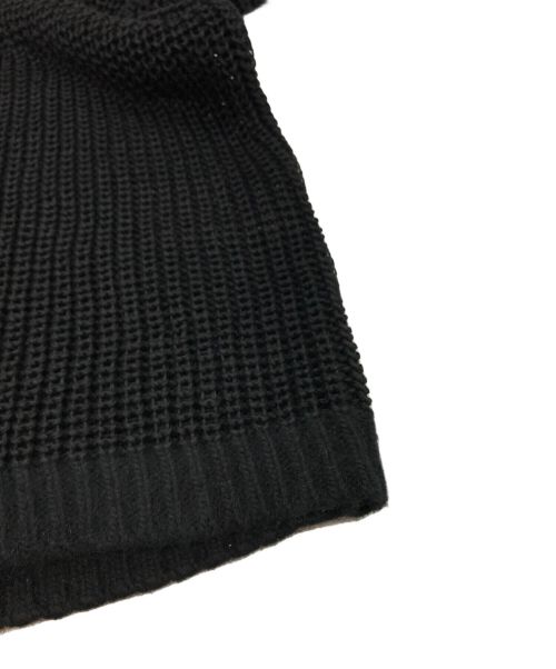 Acne studios（アクネ ストゥディオス）Acne studios (アクネ ストゥディオス) Linen Sweater ブラック サイズ:XSの古着・服飾アイテム
