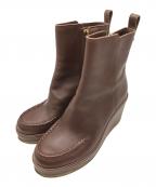 COACHコーチ）の古着「ブレイディ ブーティ」｜ブラウン