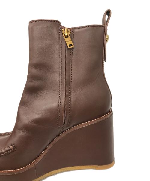 COACH（コーチ）COACH (コーチ) ブレイディ ブーティ ブラウン サイズ:230の古着・服飾アイテム