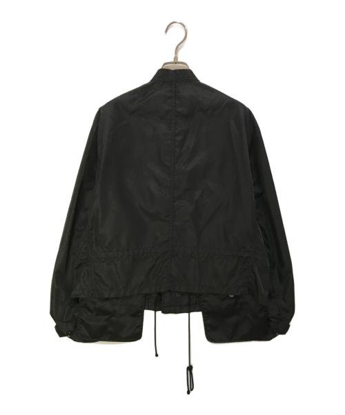 Y's（ワイズ）Y's (ワイズ) VINTAGE NYLON TWILL SHORT BLOUSON ブラック サイズ:2の古着・服飾アイテム