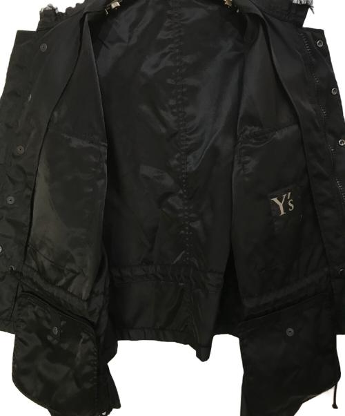 Y's（ワイズ）Y's (ワイズ) VINTAGE NYLON TWILL SHORT BLOUSON ブラック サイズ:2の古着・服飾アイテム