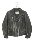 UNDERCOVERISMアンダーカバーイズム）の古着「Double riders jacket」｜ブラック