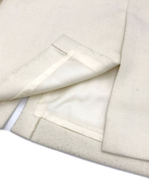 ADORE（アドーア）ADORE (アドーア) トスカニアチェックアシンメトリースカート ホワイト×グレー サイズ:36の古着・服飾アイテム