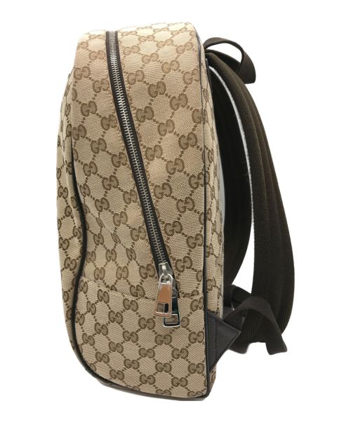 GUCCI（グッチ）GUCCI (グッチ) GGキャンバス バックパック ベージュ サイズ:-の古着・服飾アイテム