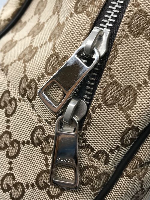 GUCCI（グッチ）GUCCI (グッチ) GGキャンバス バックパック ベージュ サイズ:-の古着・服飾アイテム