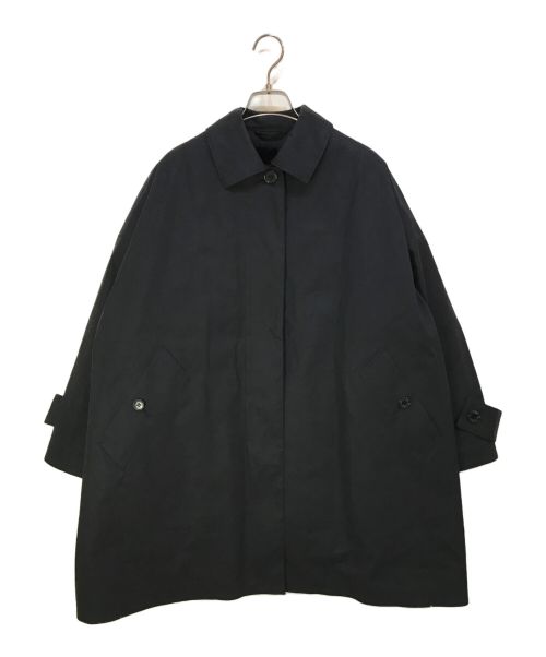 Traditional Weatherwear（トラディショナルウェザーウェア）Traditional Weatherwear (トラディショナルウェザーウェア) マールトン ファーライナー付き ステンカラー コート ブラック サイズ:34の古着・服飾アイテム