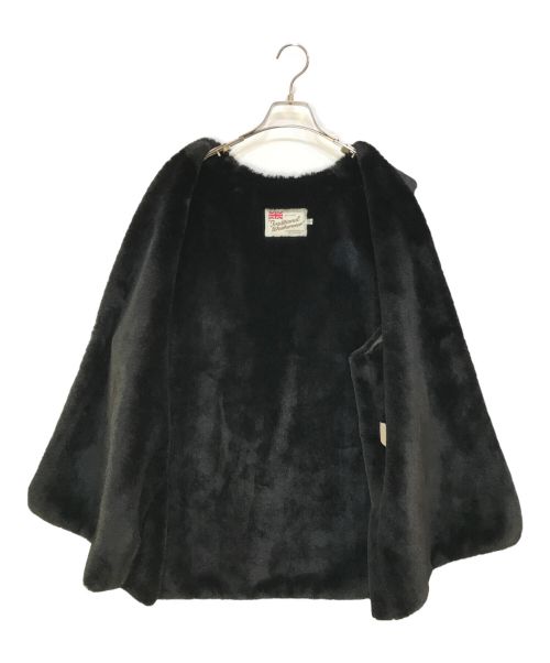 Traditional Weatherwear（トラディショナルウェザーウェア）Traditional Weatherwear (トラディショナルウェザーウェア) マールトン ファーライナー付き ステンカラー コート ブラック サイズ:34の古着・服飾アイテム