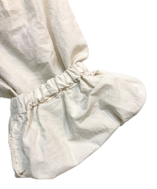 nest Robe（ネストローブ）nest Robe (ネストローブ) コットンラミー ミトンポケットロングワンピース ホワイト サイズ:Fの古着・服飾アイテム