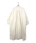 nest Robe (ネストローブ) コットンラミー ミトンポケットロングワンピース ホワイト サイズ:F：11000円