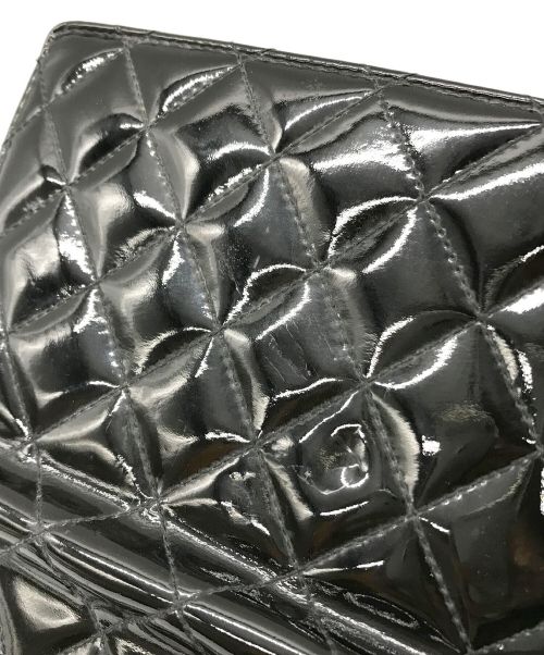 CHANEL（シャネル）CHANEL (シャネル) パテント ココマーク 長財布 ブラック サイズ:-の古着・服飾アイテム
