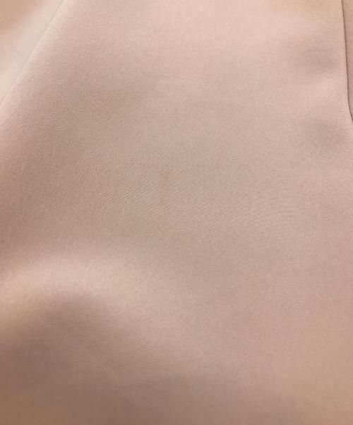 FOXEY NEWYORK（フォクシーニューヨーク）FOXEY NEWYORK (フォクシーニューヨーク) マットストレッチグログラン ワンピース ベージュ サイズ:38の古着・服飾アイテム