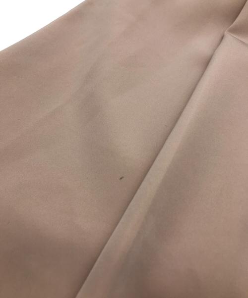 FOXEY NEWYORK（フォクシーニューヨーク）FOXEY NEWYORK (フォクシーニューヨーク) マットストレッチグログラン ワンピース ベージュ サイズ:38の古着・服飾アイテム