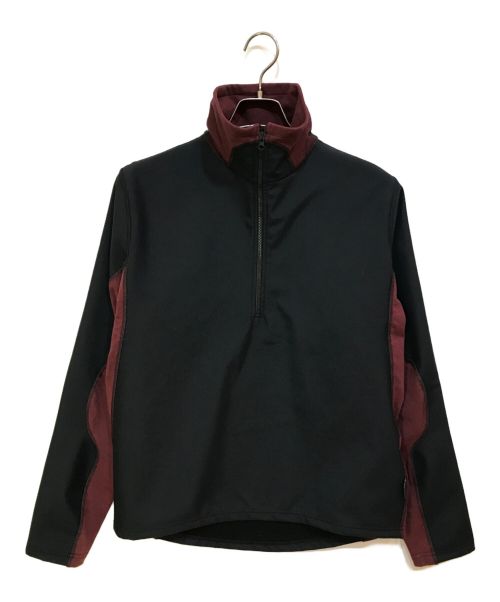 GR10K（ジーアールテンケー）GR10K (ジーアールテンケー) WINDSTOPPER MOUNTAIN CORPUS TOP ネイビー×レッド サイズ:Sの古着・服飾アイテム