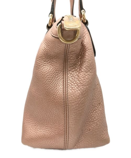 GUCCI（グッチ）GUCCI (グッチ) ソーホー ハンドバッグ ピンク サイズ:-の古着・服飾アイテム