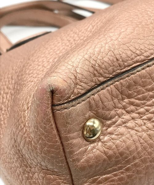 GUCCI（グッチ）GUCCI (グッチ) ソーホー ハンドバッグ ピンク サイズ:-の古着・服飾アイテム