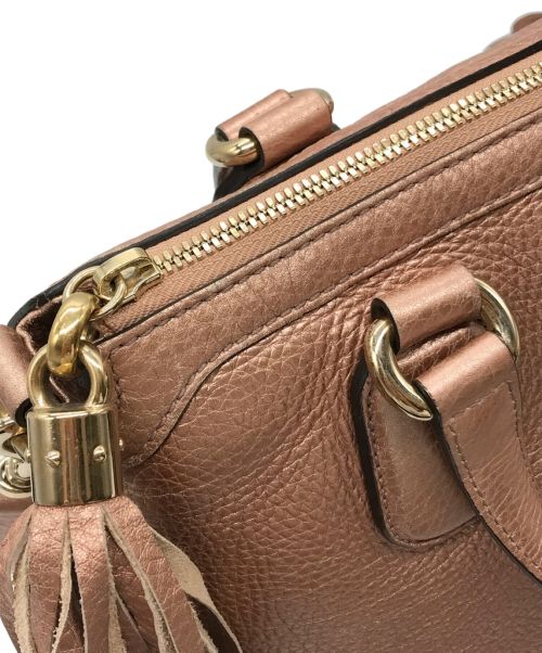 GUCCI（グッチ）GUCCI (グッチ) ソーホー ハンドバッグ ピンク サイズ:-の古着・服飾アイテム