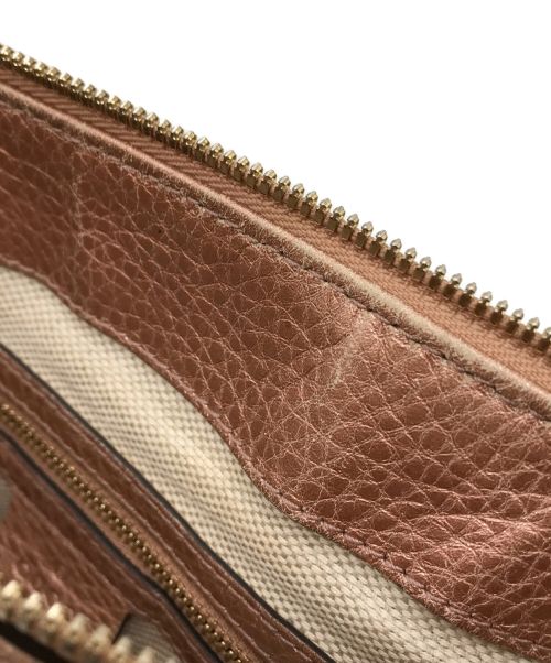 GUCCI（グッチ）GUCCI (グッチ) ソーホー ハンドバッグ ピンク サイズ:-の古着・服飾アイテム