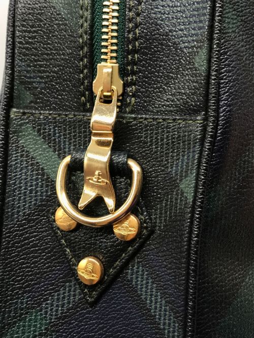 Vivienne Westwood（ヴィヴィアンウエストウッド）Vivienne Westwood (ヴィヴィアンウエストウッド) ハンドバッグ グリーン サイズ:-の古着・服飾アイテム