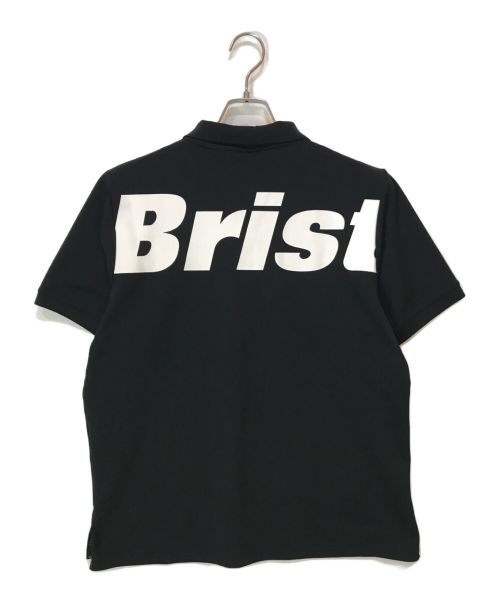 F.C.Real Bristol（エフシーレアルブリストル）F.C.Real Bristol (エフシーレアルブリストル) ポロシャツ ブラック サイズ:Lの古着・服飾アイテム