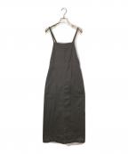 LE GLAZIKル グラジック）の古着「サロペットスカート」｜グレー