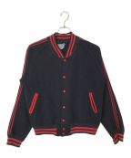 Post Manufacturing Co.ポスト プロダクション）の古着「スタジャン」｜ネイビー