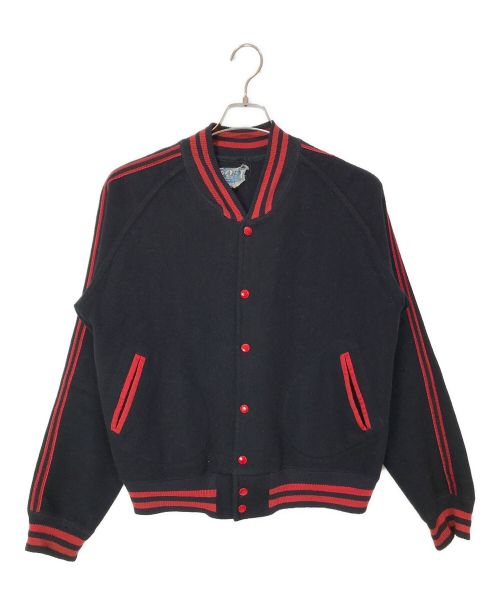 Post Manufacturing Co.（ポスト プロダクション）Post Manufacturing Co. (ポスト プロダクション) スタジャン ネイビー サイズ:-の古着・服飾アイテム